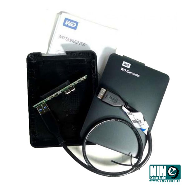  باکس اکسترنال هارد دیسک وسترن دیجیتال 2.5 اینچی USB 3.0 مدل Elements