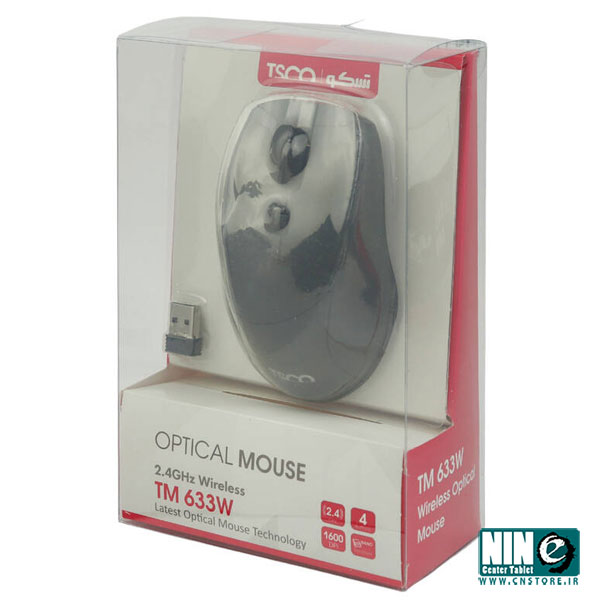 ماوس بی سیم تسکو مدل TM 633W