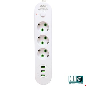 Aladdin LH-2803 USB Charger and Power Strip